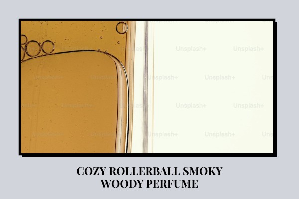 cozy rollerball smoky woody perfume