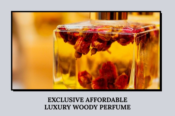 exclusive affordable luxury woody perfume