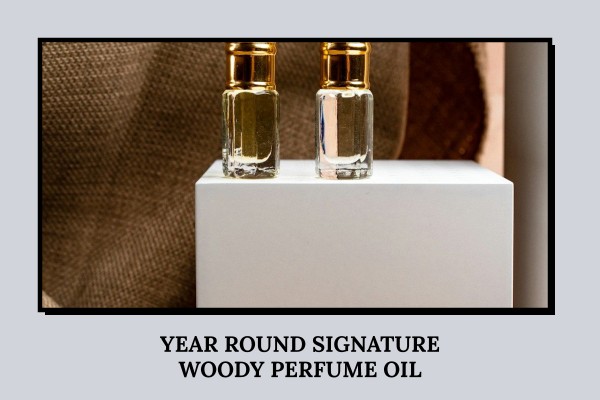year-round signature woody perfume oil